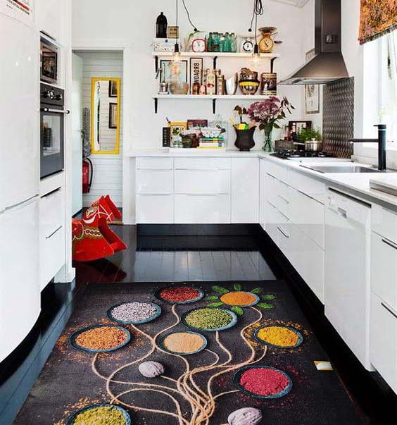 فرش ماشینی آشپزخانه 